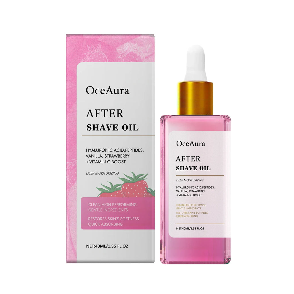 Strawberry Scented Soothing After Shave Oil for Women