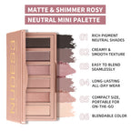 Mini Soft Pink Eyeshadow Palette