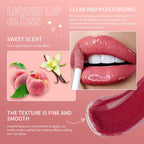 Moisturizing Shimmer Lip Gloss for Plump Hydrated Lips