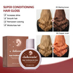 Conditioning Hair Gloss for Color Enhancement and Repair