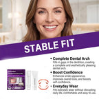 Comfortable Full Set Silicone Dentures for Instant Smile Enhancement