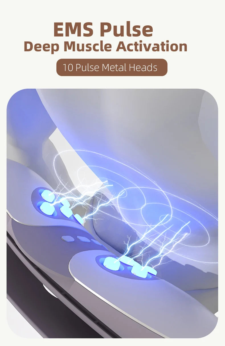 Electric Lumbar Traction and Vibration Back Massager