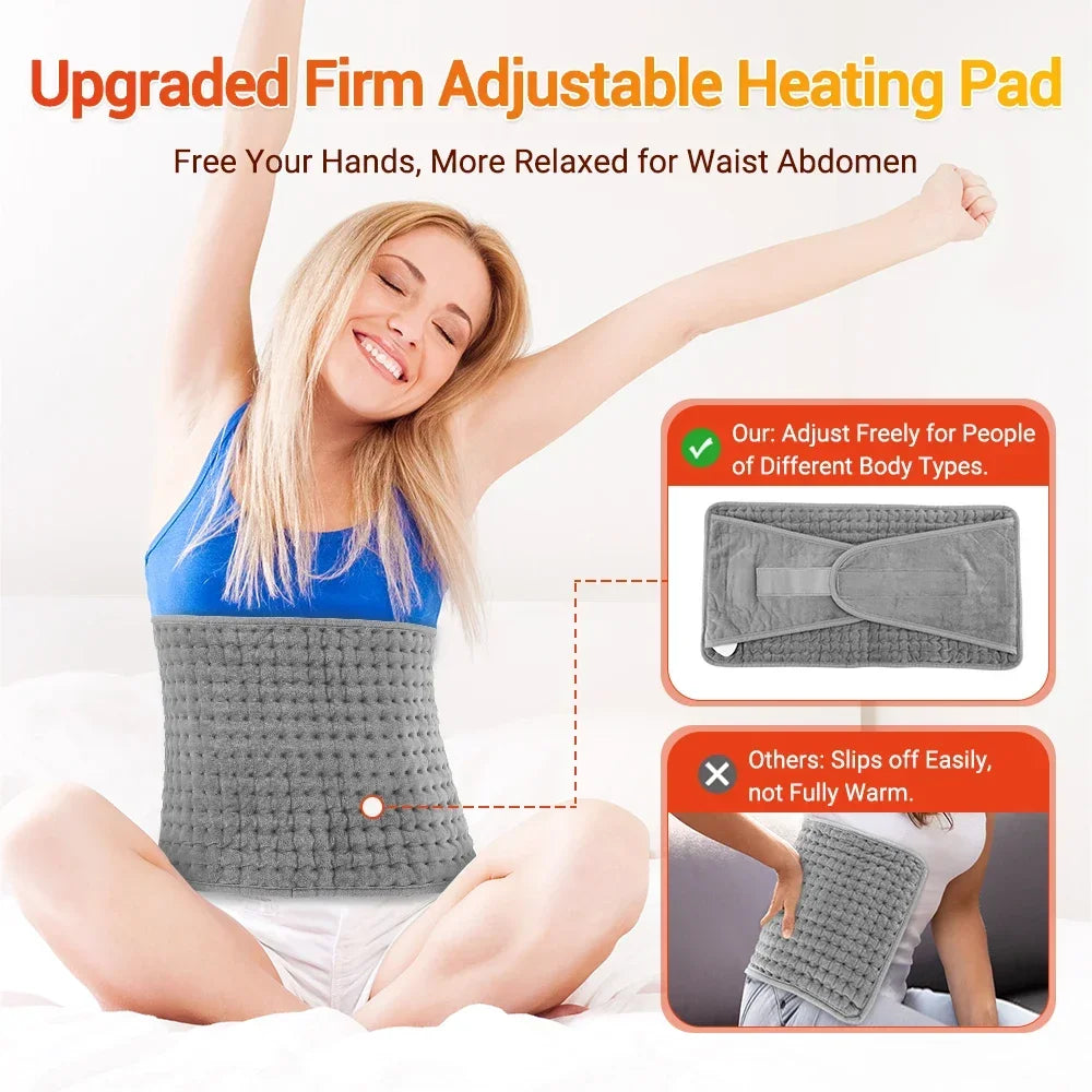Electric Heating Pad with Adjustable Temperature and Timer - 6