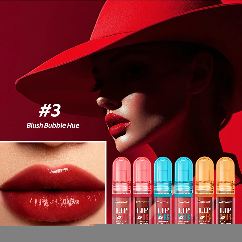 Hydrating Lip Stain and Gloss with Vitamin B12 and Coconut Water