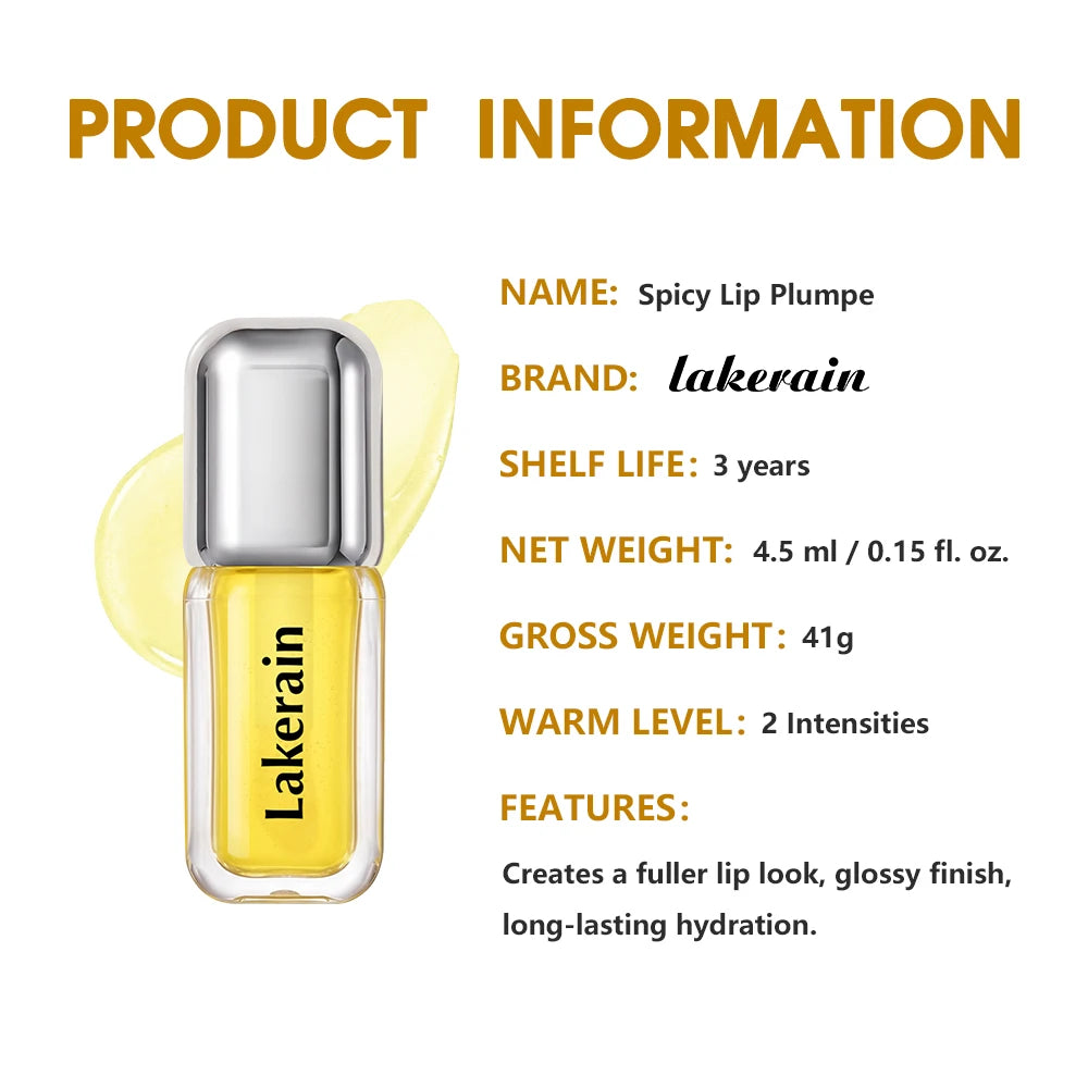 Spicy Tingle High-Shine Lip Plumping Serum - 16