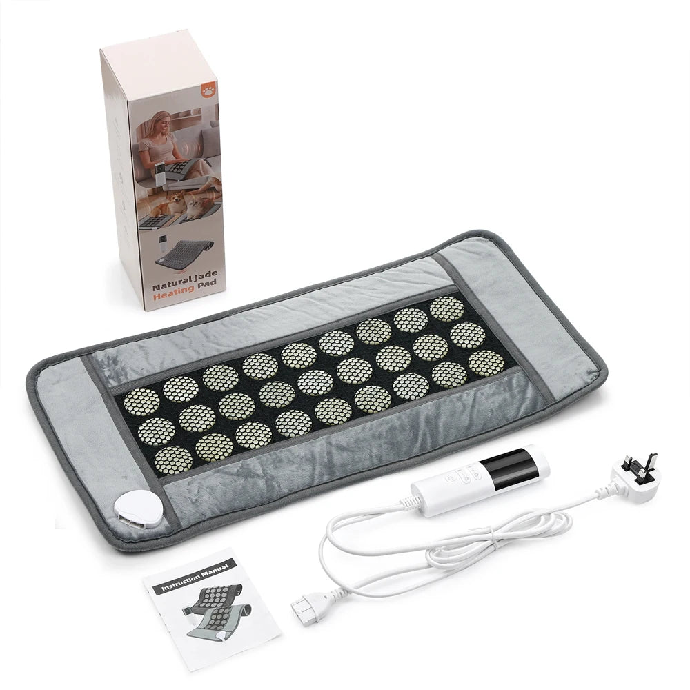 Double-Sided Natural Jade Stone Electric Heating Pad