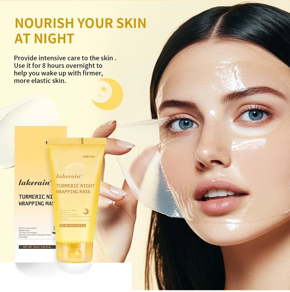 Turmeric Collagen Overnight Peel-Off Firming Mask - 9