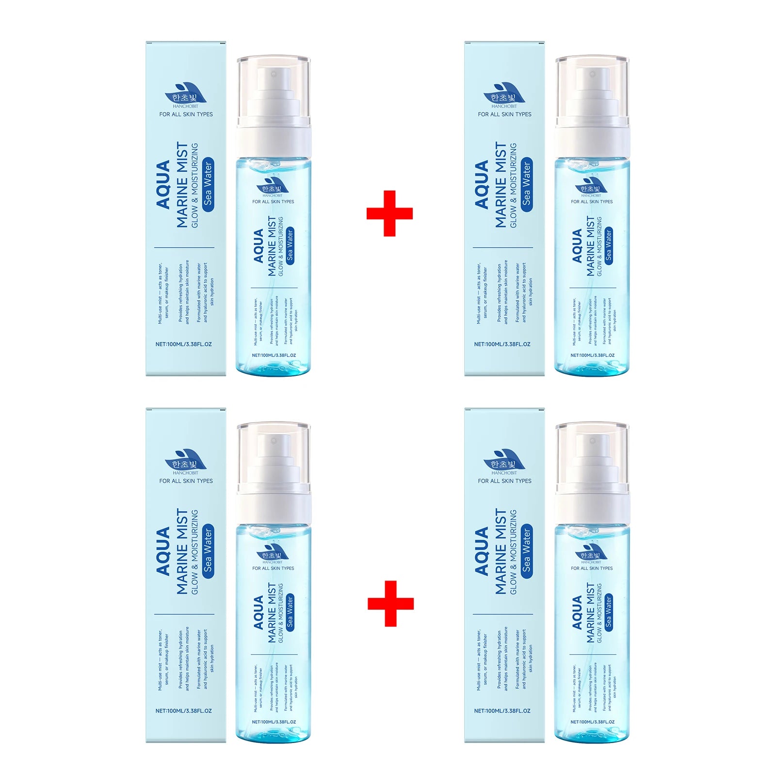 Sea Water and Hyaluronic Acid Hydrating Facial Mist - 14