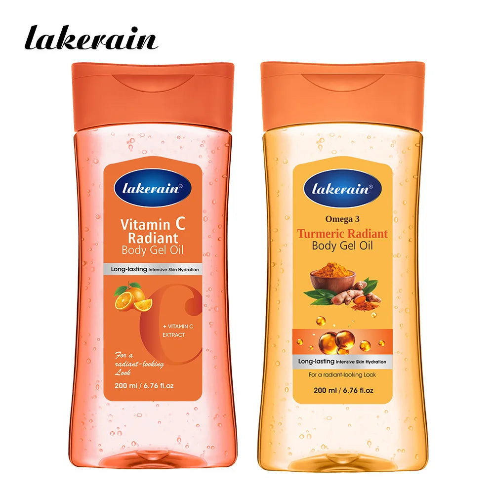 Radiant Nourishing Body Gel Oil for Dry Skin Care