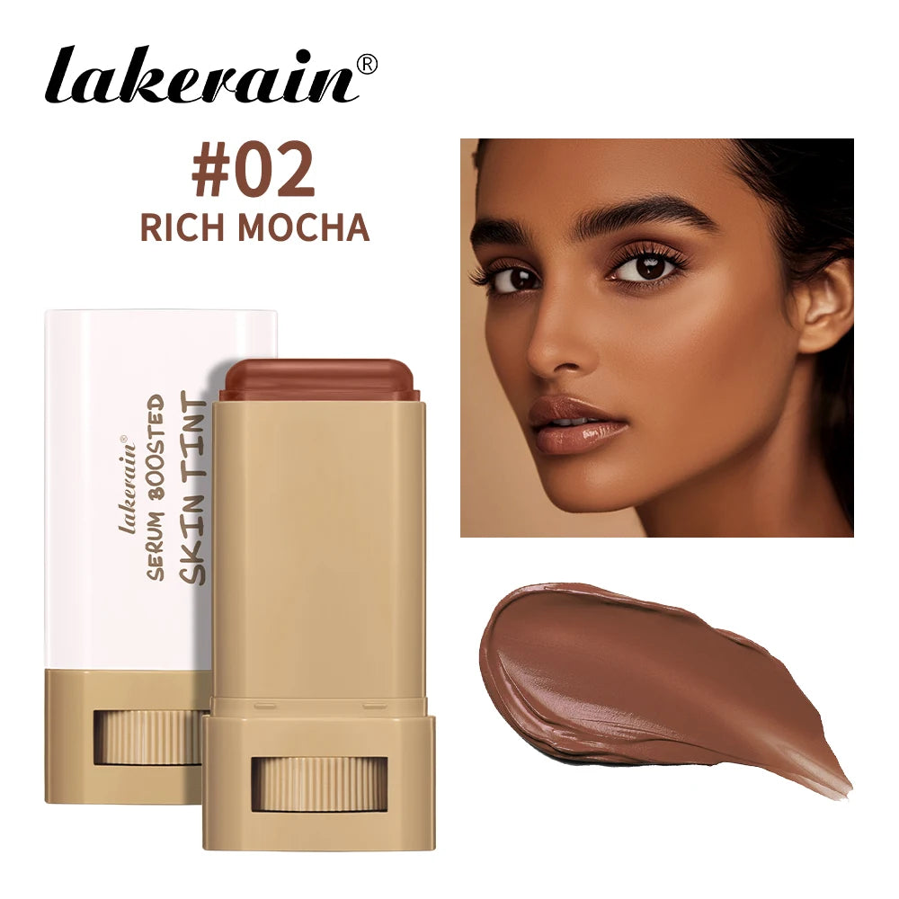Matte Foundation Stick with Built-in Blending Brush - 37