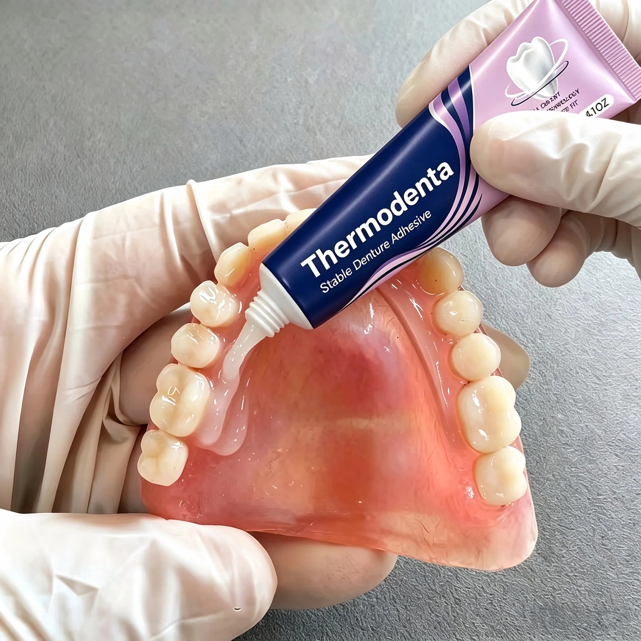 Comfort Silicone Denture Adhesive Cushion - 1