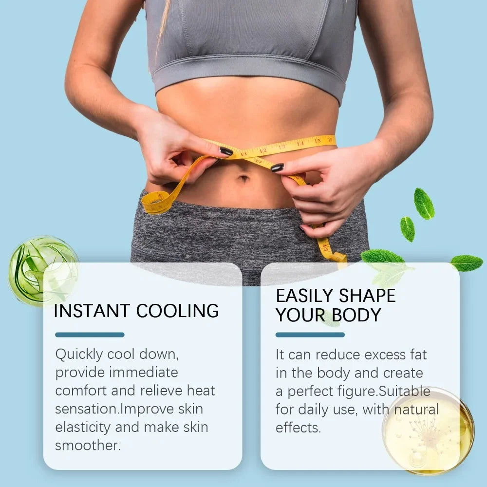 Cooling Body Slimming Gel Patches - 10 Pack - 14