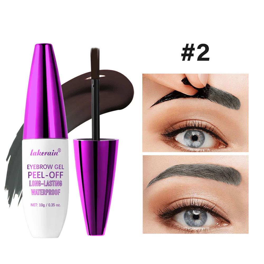 Waterproof Peel-Off Eyebrow Tint Gel - 18