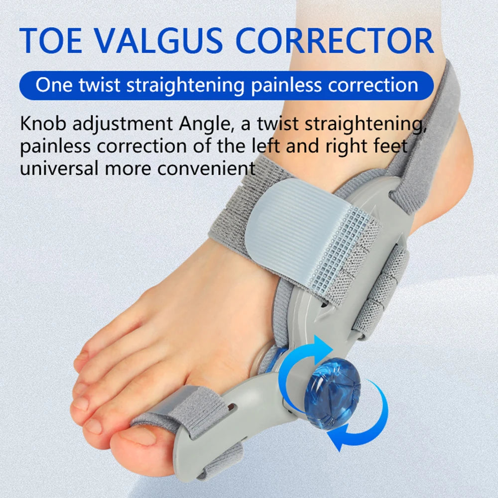 Adjustable Bunion Corrector and Big Toe Straightener