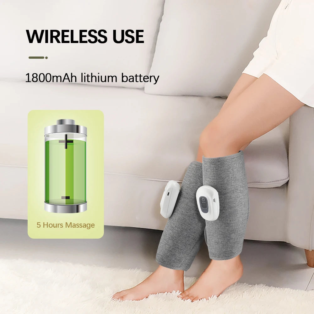 Wireless Air Compression Leg and Calf Massager