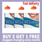 Instant Snap-On Temporary Dentures for Smile Correction