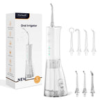Portable Rechargeable Oral Irrigator Water Flosser with 300ML Tank