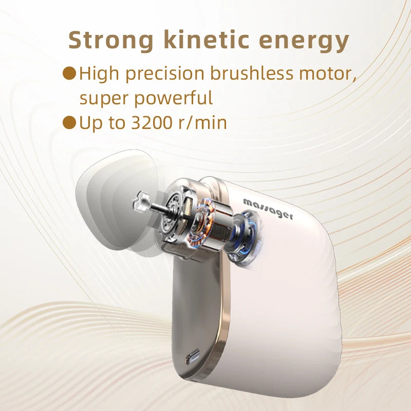 Portable Deep Tissue Muscle Massage Gun - 4
