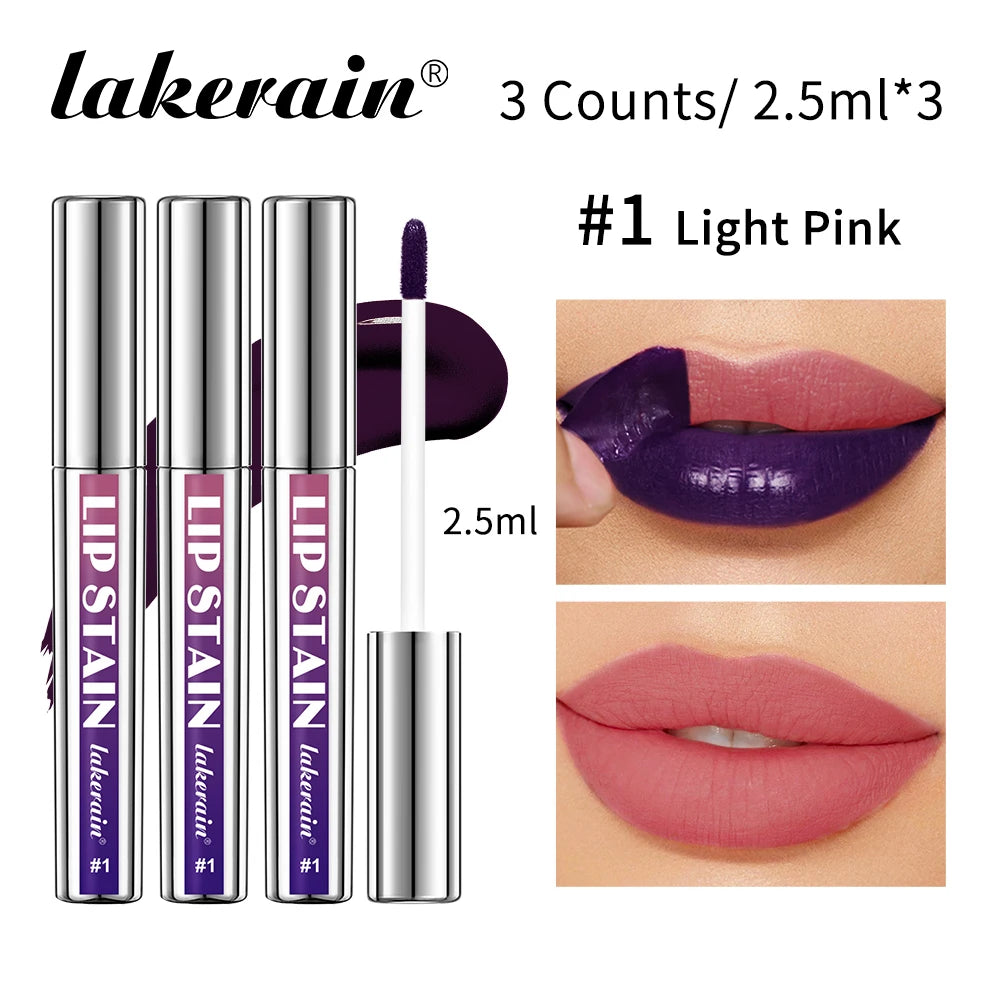 Waterproof Peel-Off Lip Stain Set - 20