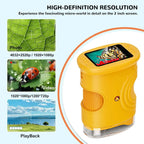 Portable Digital Handheld Microscope for Kids