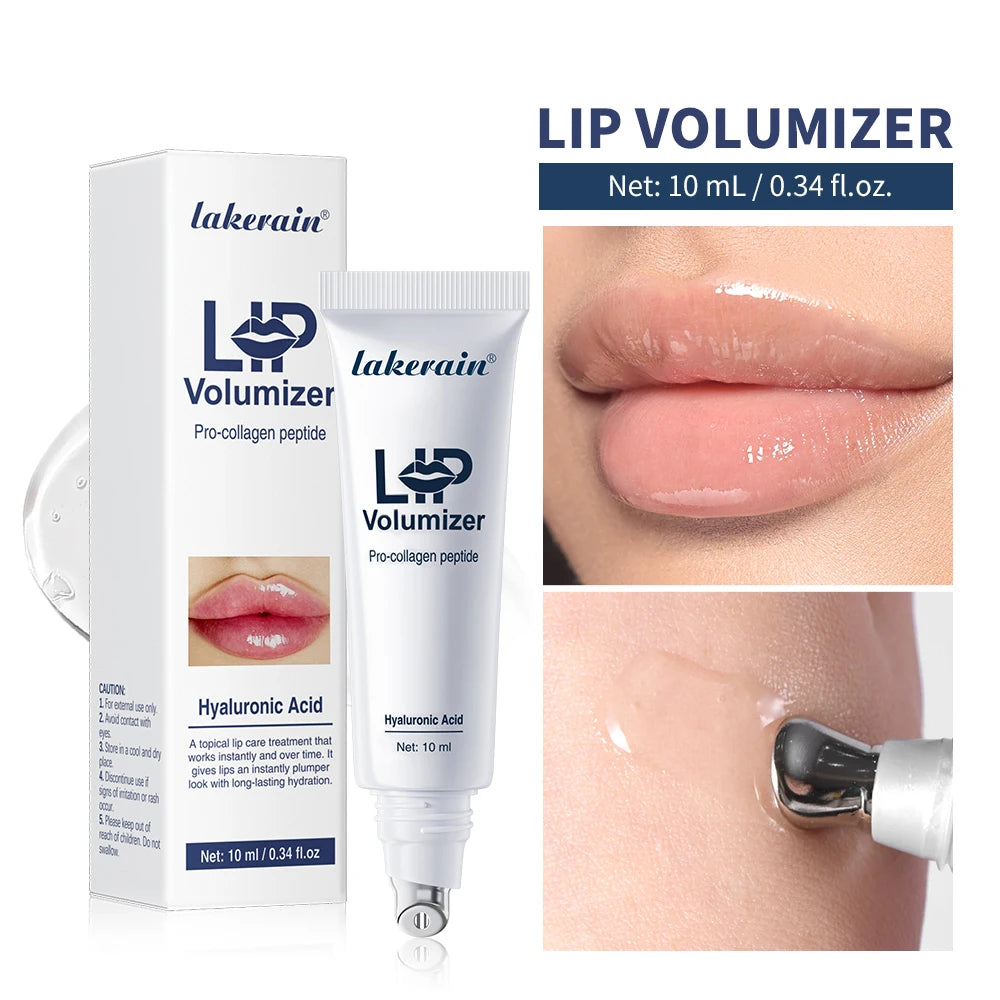 Hyaluronic Acid Hydrating Lip Volumizer for Plumper Lips - 1