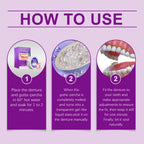 Silicone Reline Denture Set for Comfortable Fit and Perfect Smile