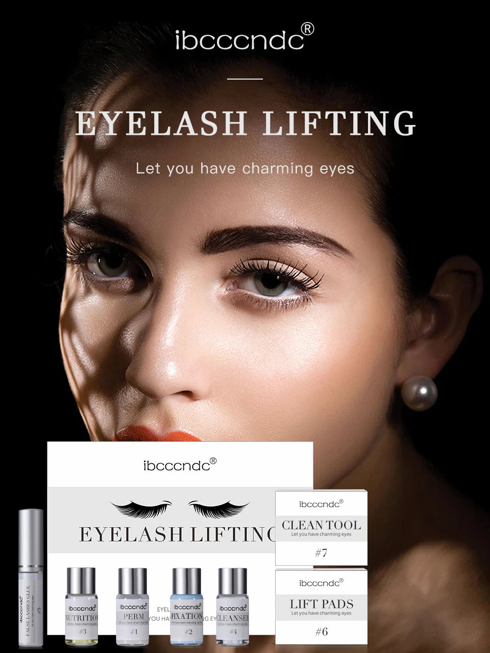 Professional Eyelash Lifting and Perming Kit for Home Use - 7