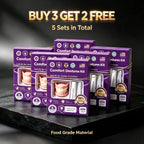 Comfort-Fit Silicone Denture Set with Cleaning Kit