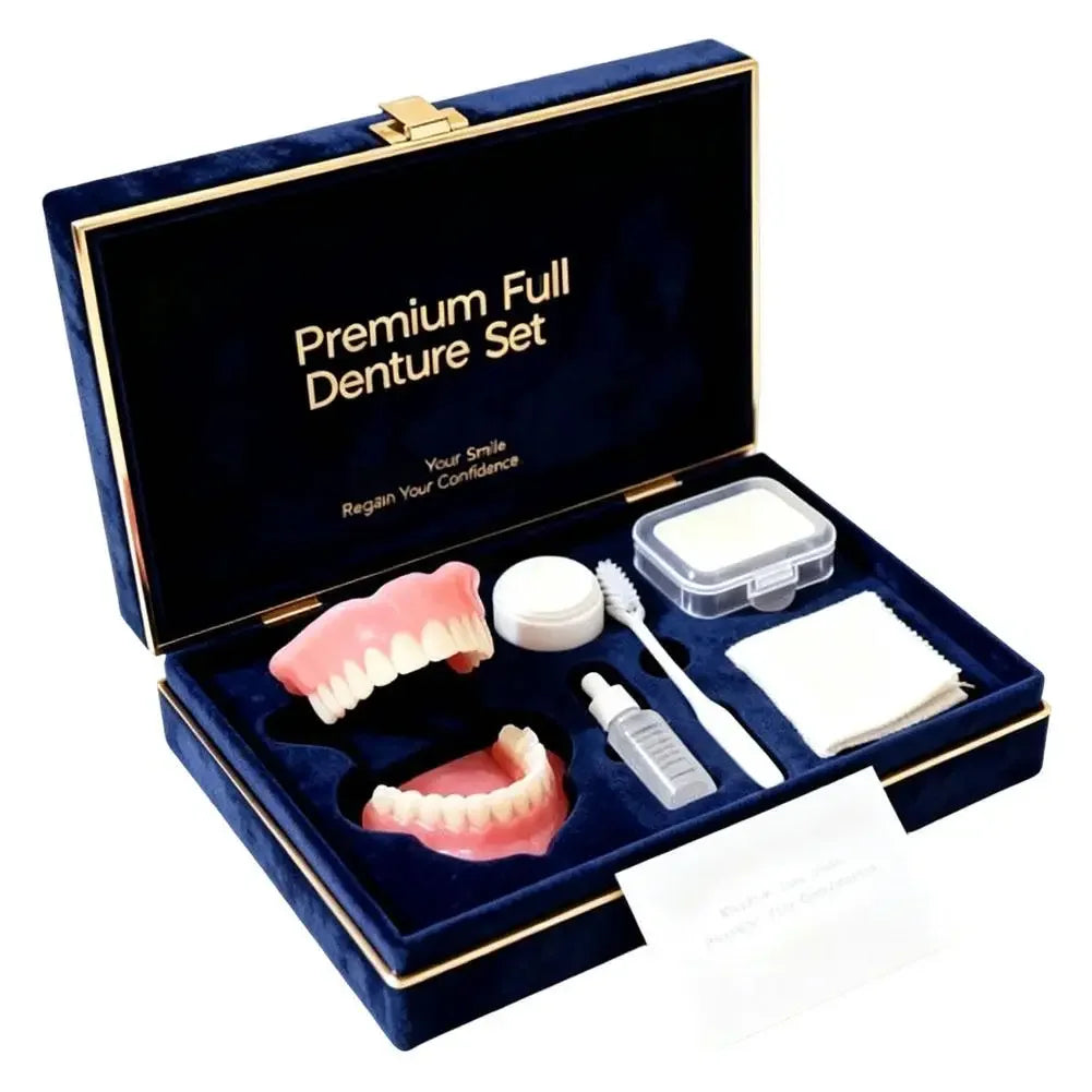 Temporary Cosmetic Denture Set for Instant Smile Correction - 7