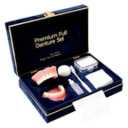 Temporary Cosmetic Denture Set for Instant Smile Correction