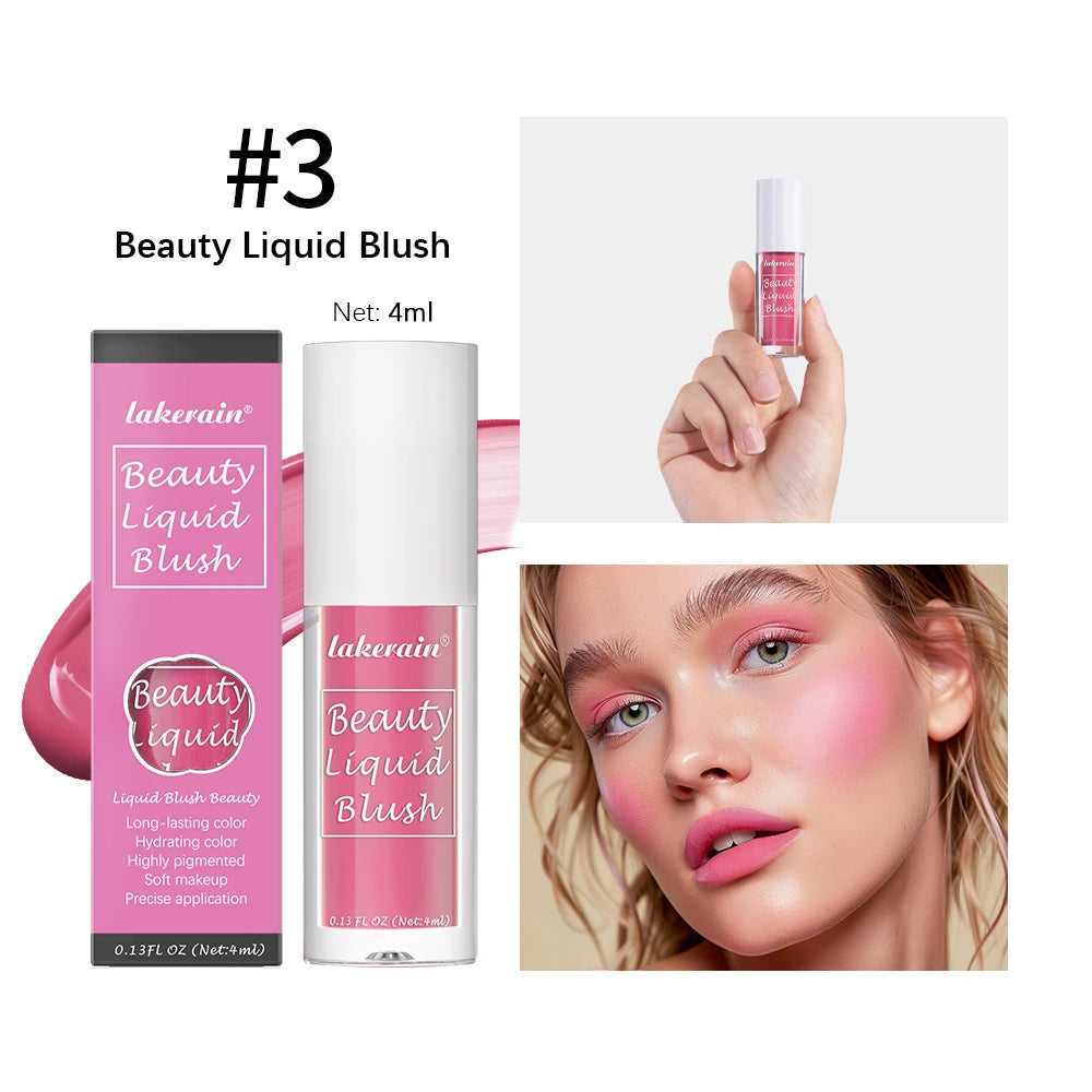 Waterproof Long-Lasting Liquid Cheek Blush - 21