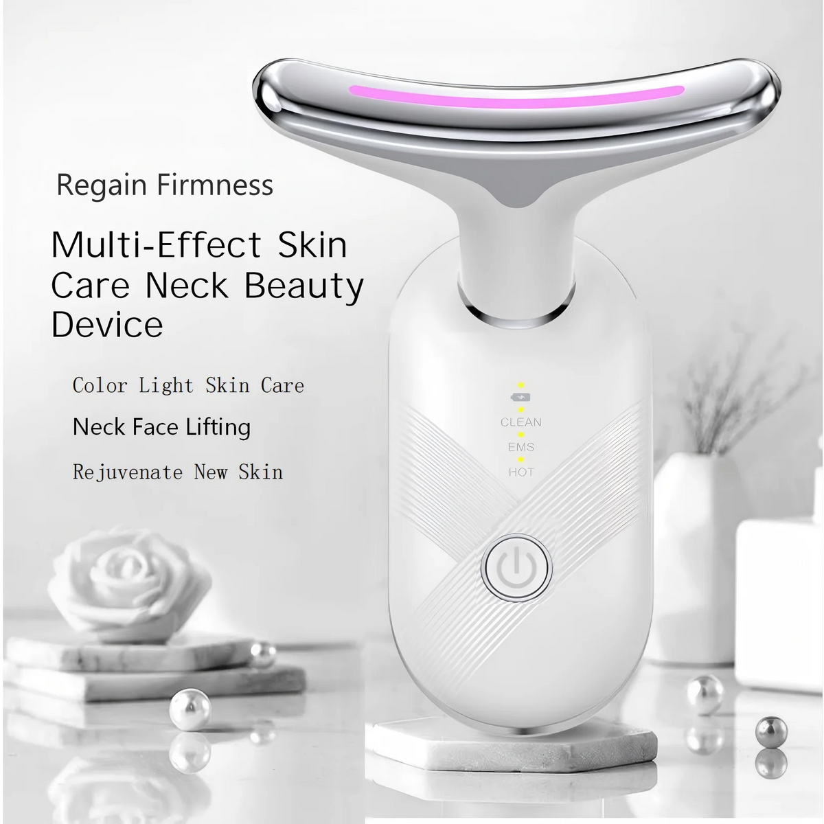 Red Light LED Facial and Neck Sculpting Massager