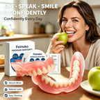 Snap-On Cosmetic Dentures for Instant Realistic Smile