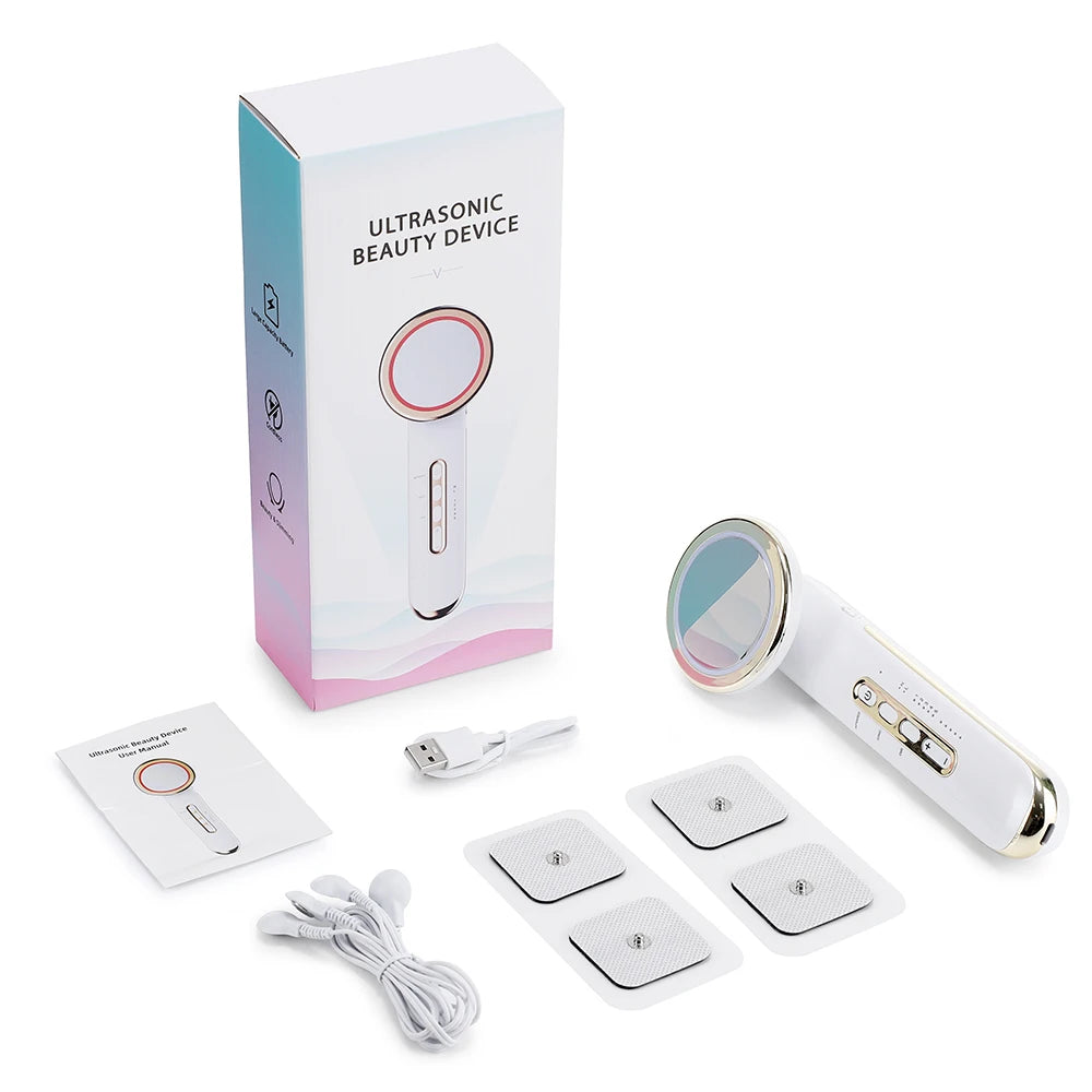 Ultrasonic EMS Body Slimming and Facial Lifting Massager