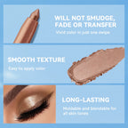 Long-Lasting Waterproof Eyeshadow Pencil Crayon