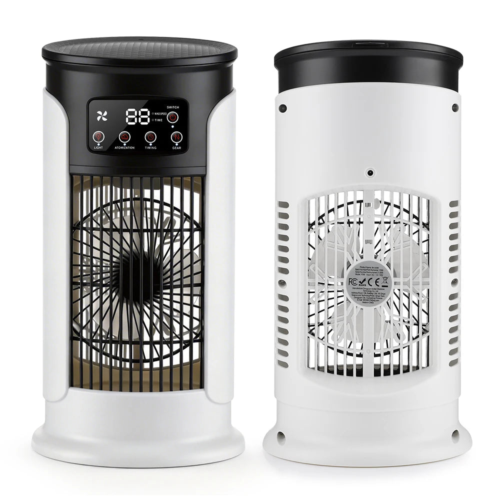 Portable Desktop Air Cooler and Humidifier Fan