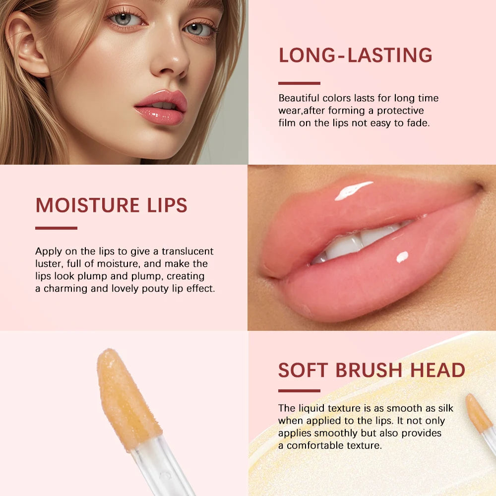 Honey Infused Moisturizing Lip Gloss Oil - 4