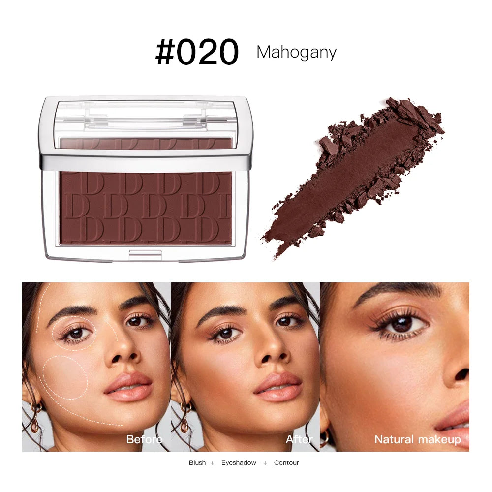 Matte Embossed Pigmented Face Blush Palette