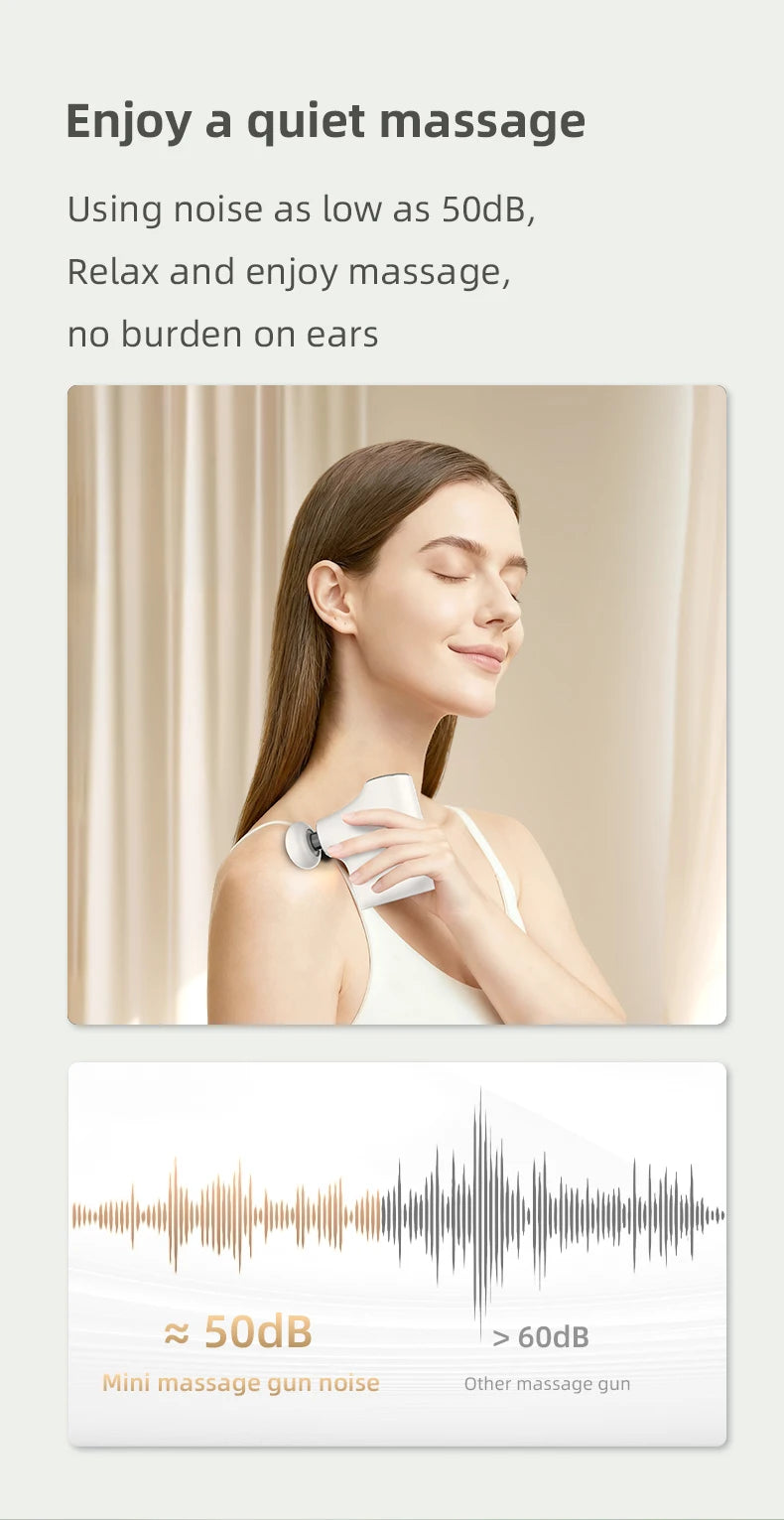 Portable Mini Deep Tissue Percussion Massage Gun - 13