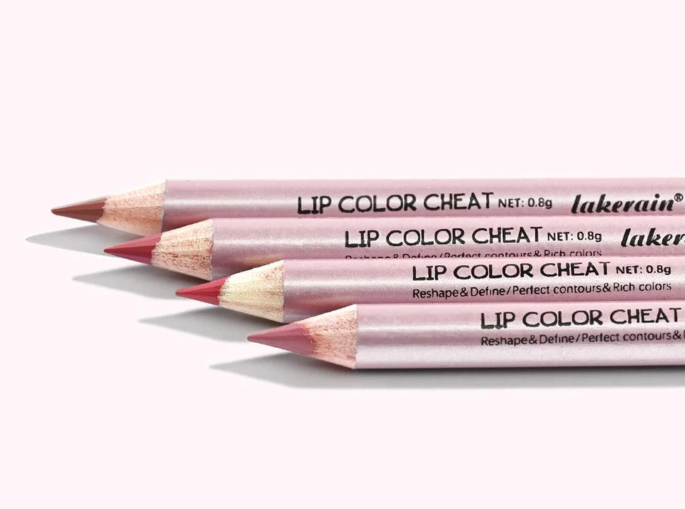 Waterproof Matte Lip Liner Pencil Set for Defined Lips - 18