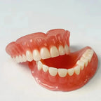 Comfortable Silicone Full-Mouth Denture Set with Storage Case