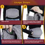 Electric Heated Waist and Abdomen Warming Belt