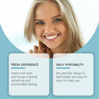 Refreshing Teeth Whitening & Probiotic Mouthwash Tablets