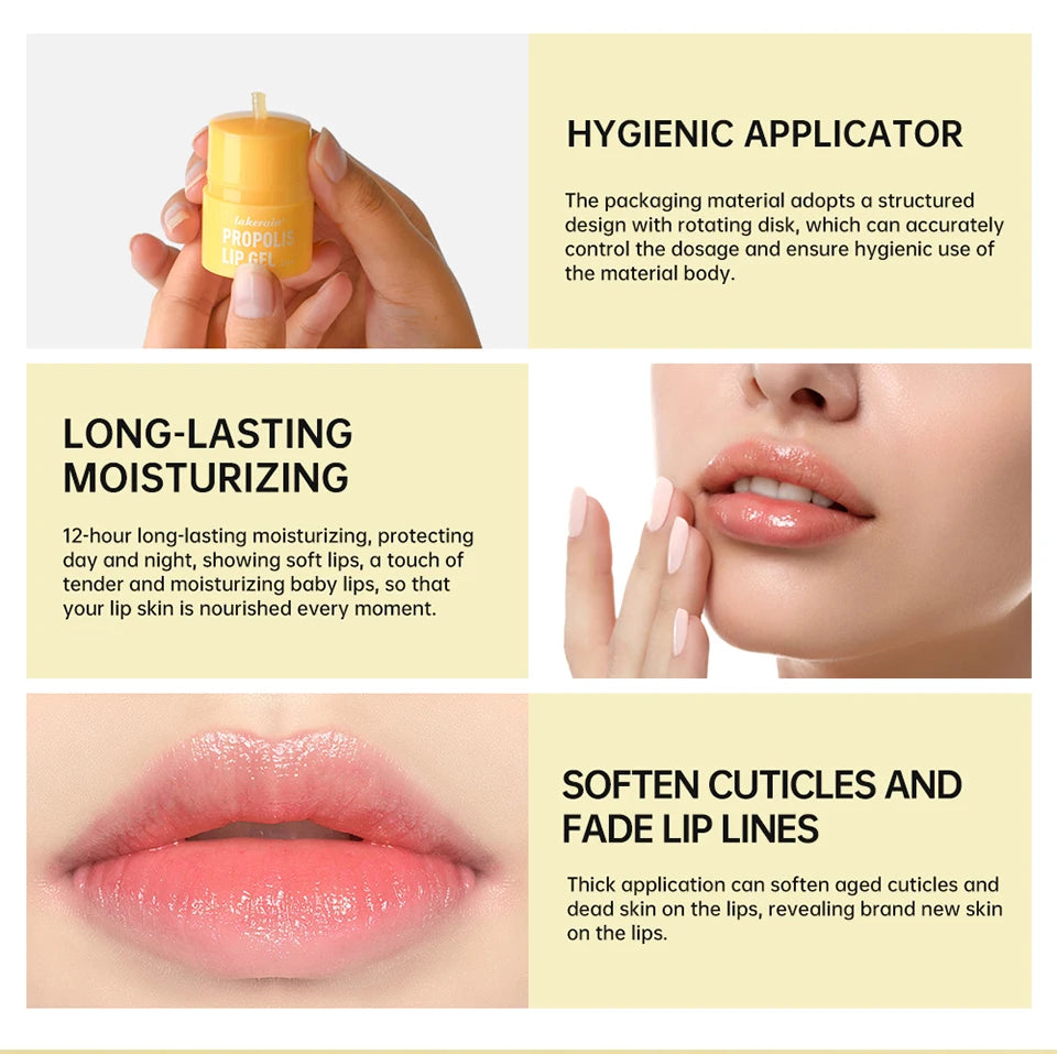 Propolis Hydrating Lip Gel for Repair and Moisturizing - 9