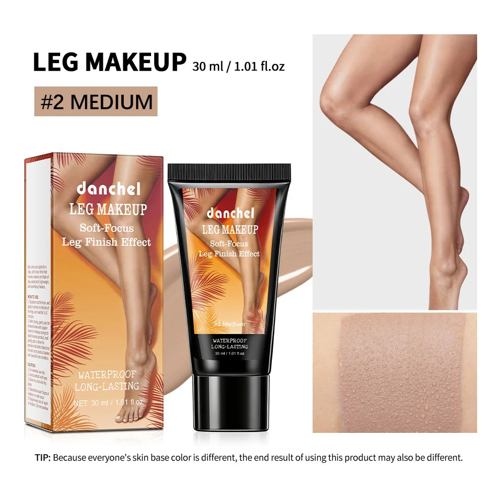 Waterproof Body Foundation for Flawless Legs and Skin