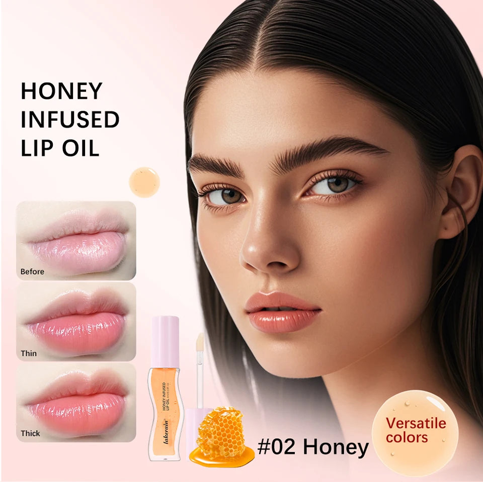 Honey Infused Moisturizing Lip Gloss Oil