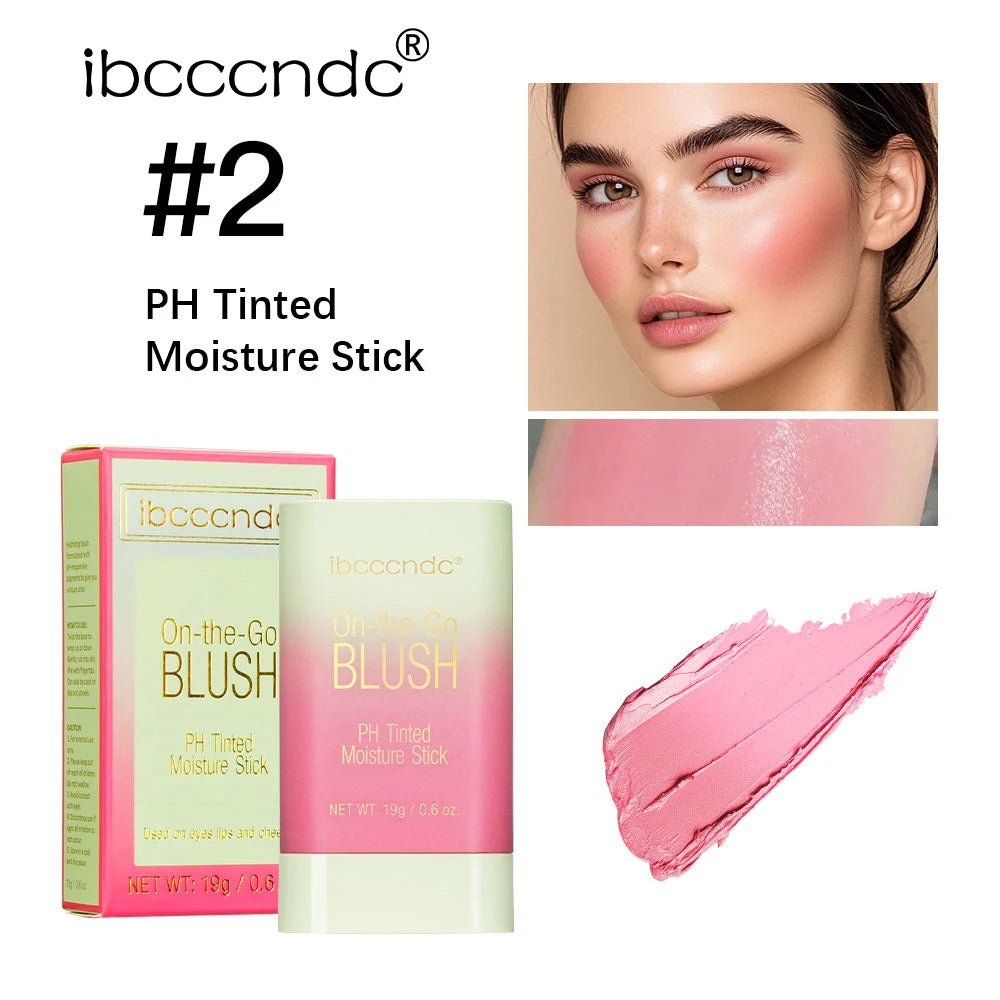 Tinted Moisturizing Cream Blush Stick for Cheeks and Lips - 28