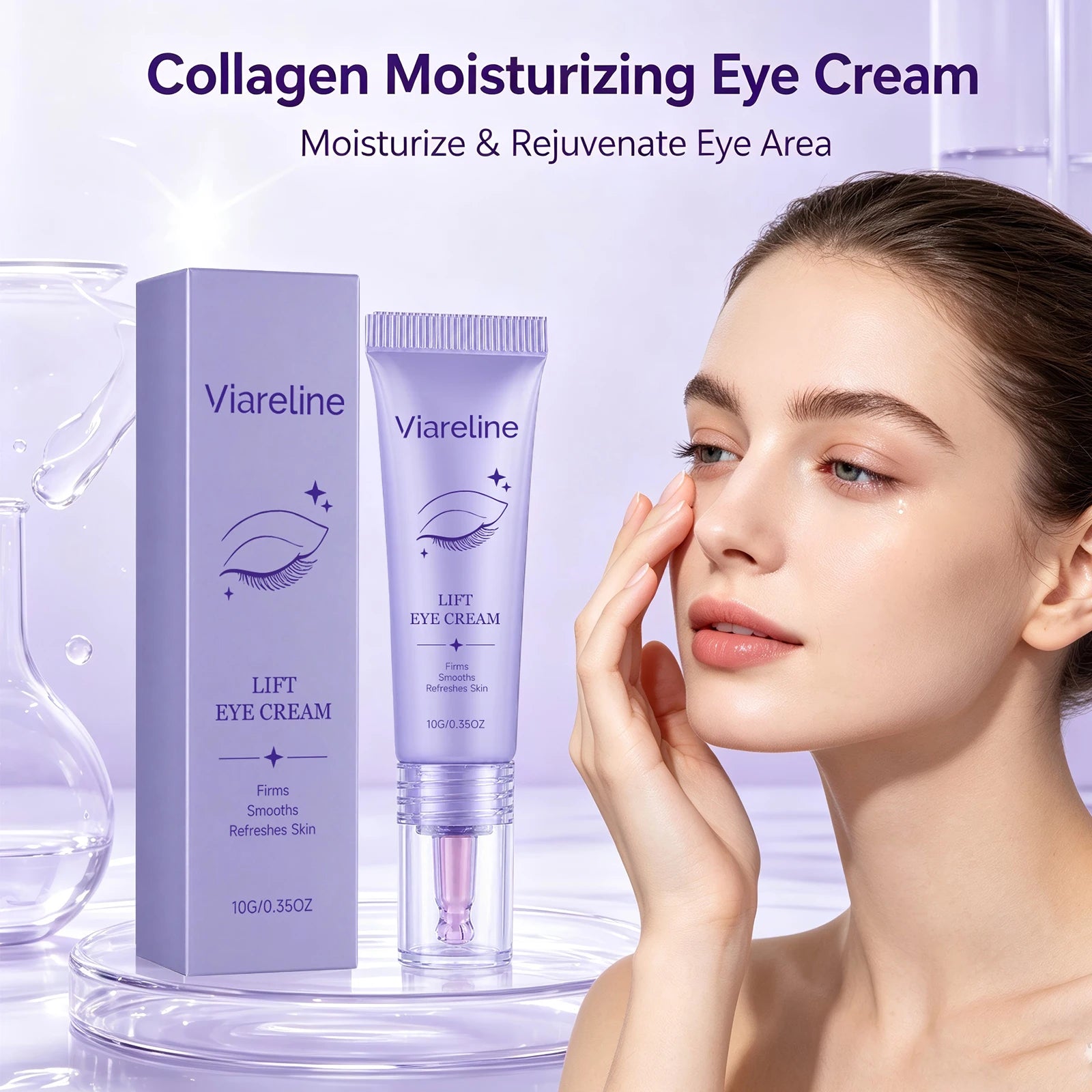 Firming Eye Cream for Wrinkles and Dark Circles - 6