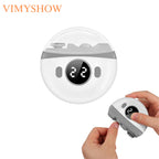 Electric Automatic Nail Clipper and Polisher with LED Light