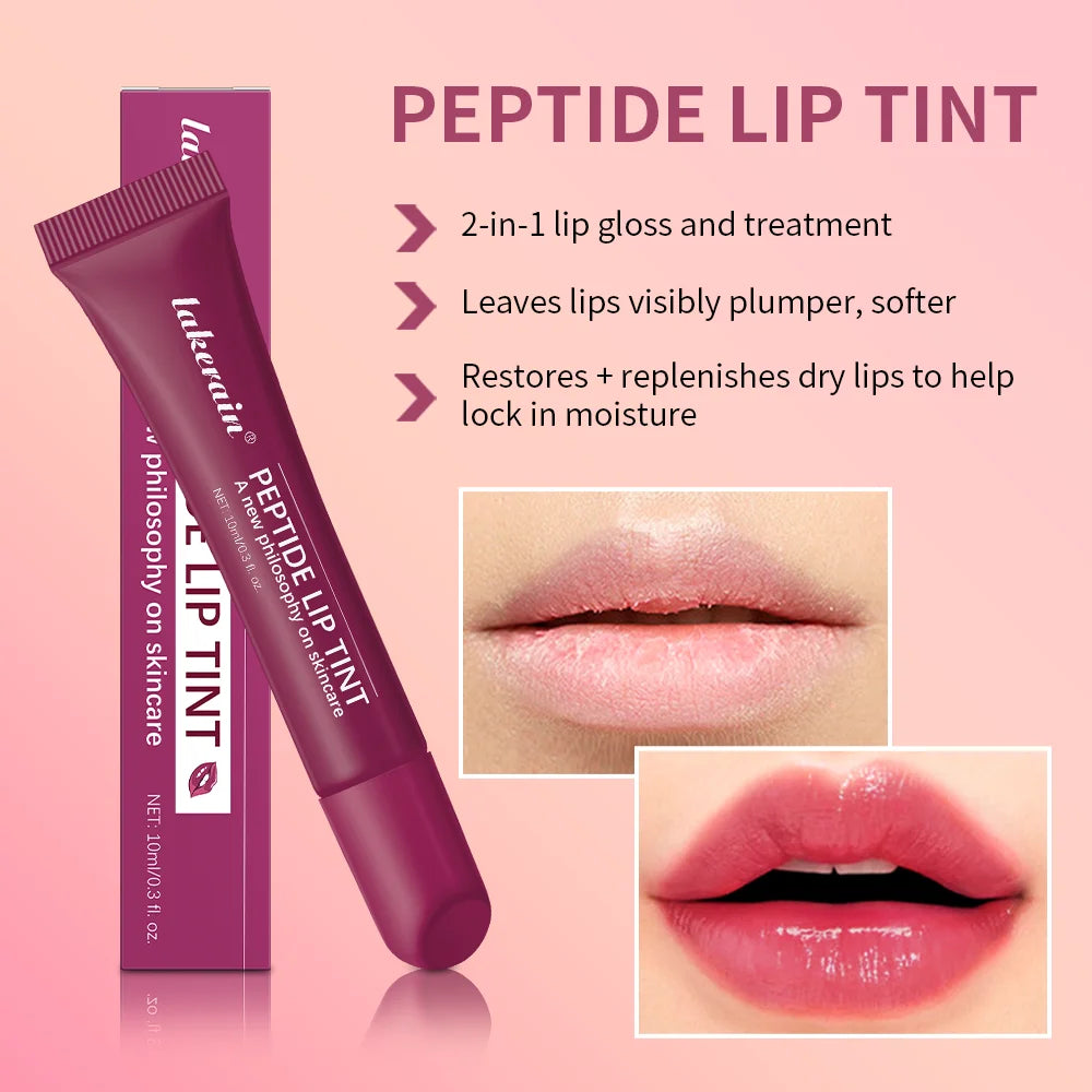 Peptide Moisturizing Lip Tint Gloss for Soft Hydrated Lips